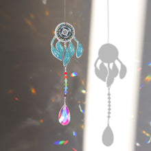 Load image into Gallery viewer, DIY 5D Diamond Painting Rainbow Wind Chime Light Catcher  Catcher