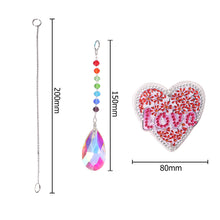 Load image into Gallery viewer, DIY 5D Diamond Painting Rainbow Maker Wind Chime Light Catcher
