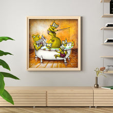 Load image into Gallery viewer, Funny Frog 40*40CM(Canvas) Full Square Drill Diamond Painting