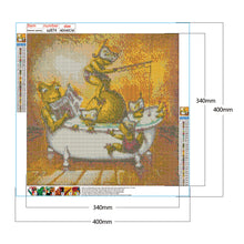 Load image into Gallery viewer, Funny Frog 40*40CM(Canvas) Full Square Drill Diamond Painting
