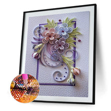Load image into Gallery viewer, Paper Quilling 30*40CM(Canvas) Beautiful Special Shaped Drill Diamond Painting