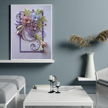 Load image into Gallery viewer, Paper Quilling 30*40CM(Canvas) Beautiful Special Shaped Drill Diamond Painting