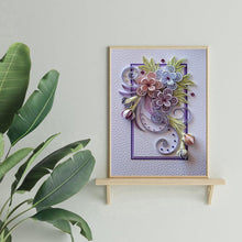 Load image into Gallery viewer, Paper Quilling 30*40CM(Canvas) Beautiful Special Shaped Drill Diamond Painting