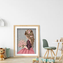 Load image into Gallery viewer, Diamond Painting - Full Round - Girl (30*40cm)