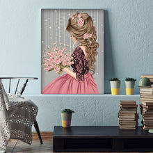 Load image into Gallery viewer, Diamond Painting - Full Round - Girl (30*40cm)