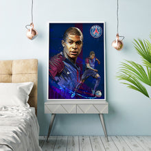 Load image into Gallery viewer, Diamond Painting - Full Round - Soccer Star Mbappe (30*40cm)
