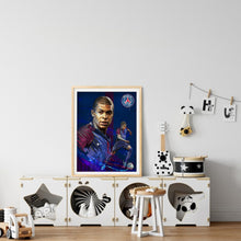Load image into Gallery viewer, Soccer Star Mbappe 30*40CM(Canvas) Full Round Drill Diamond Painting