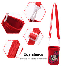 Load image into Gallery viewer, Round Messenger Strap Water Bottle Insulated Protective Bag  Mouse
