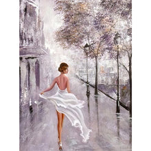 Load image into Gallery viewer, Oil Street 30*40CM(Canvas) Full Round Drill Diamond Painting