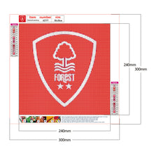 Load image into Gallery viewer, Diamond Painting - Full Round - Football Club Logo (30*30cm)