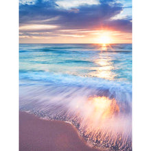 Load image into Gallery viewer, Diamond Painting - Full Round - Beach Sunrise (30*40cm)