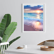 Load image into Gallery viewer, Diamond Painting - Full Round - Beach Sunrise (30*40cm)