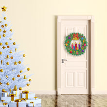 Load image into Gallery viewer, Diamond Painting Wreath - Round - Festival (30*30cm)