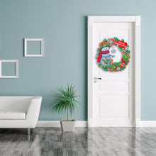 Load image into Gallery viewer, Diamond Painting Wreath - Round - Festival (30*30cm)