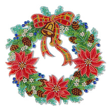 Load image into Gallery viewer, Diamond Painting Wreath - Round - Festival (30*30cm)