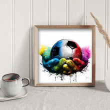 Load image into Gallery viewer, Diamond Painting - Full Round - Hold Football (30*30cm)