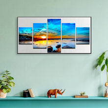 Load image into Gallery viewer, Diamond Painting - Full Round - Sea Sunrise (80*40cm)