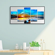 Load image into Gallery viewer, Diamond Painting - Full Round - Sea Sunrise (80*40cm)