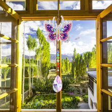 Load image into Gallery viewer, Crystal Diamond Angel Tears Catching Light Hanging Wind Chimes Decor