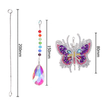 Load image into Gallery viewer, Crystal Diamond Angel Tears Catching Light Hanging Wind Chimes Decor