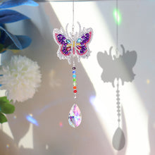 Load image into Gallery viewer, Crystal Diamond Angel Tears Catching Light Hanging Wind Chimes Decor