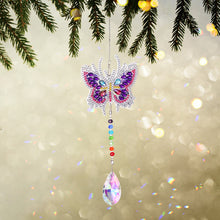 Load image into Gallery viewer, Crystal Diamond Angel Tears Catching Light Hanging Wind Chimes Decor