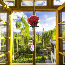 Load image into Gallery viewer, Crystal Diamond Angel Tears Catching Light Hanging Wind Chimes Decor