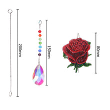 Load image into Gallery viewer, Crystal Diamond Angel Tears Catching Light Hanging Wind Chimes Decor