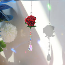Load image into Gallery viewer, Crystal Diamond Angel Tears Catching Light Hanging Wind Chimes Decor