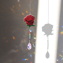 Load image into Gallery viewer, Crystal Diamond Angel Tears Catching Light Hanging Wind Chimes Decor