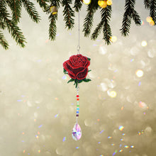 Load image into Gallery viewer, Crystal Diamond Angel Tears Catching Light Hanging Wind Chimes Decor