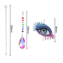 Load image into Gallery viewer, Crystal Diamond Angel Tears Catching Light Hanging Wind Chimes Decor