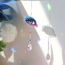 Load image into Gallery viewer, Crystal Diamond Angel Tears Catching Light Hanging Wind Chimes Decor