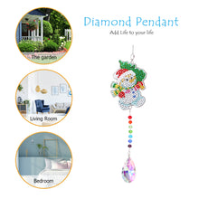 Load image into Gallery viewer, Crystal Diamond Angel Tears Catching Light Hanging Wind Chimes Decor