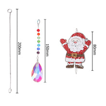 Load image into Gallery viewer, Crystal Diamond Angel Tears Catching Light Hanging Wind Chimes Decor