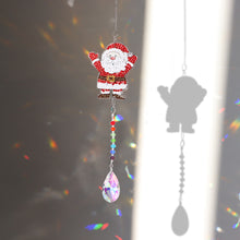 Load image into Gallery viewer, Crystal Diamond Angel Tears Catching Light Hanging Wind Chimes Decor