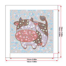 Load image into Gallery viewer, Diamond Painting - Full Crystal Rhinestone - Coon (18*18cm)