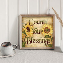 Load image into Gallery viewer, Blessings Letter 30*30CM(Canvas) Full Round Drill Diamond Painting