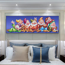 Load image into Gallery viewer, Diamond Painting - Full Round - Seven Dwarfs (80*30cm)