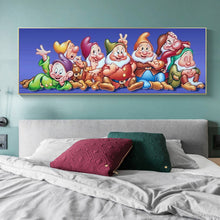 Load image into Gallery viewer, Seven Dwarfs 80*30CM(Canvas) Full Round Drill Diamond Painting
