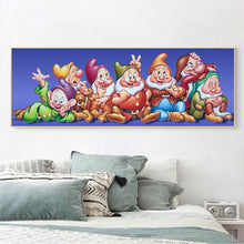 Load image into Gallery viewer, Seven Dwarfs 80*30CM(Canvas) Full Round Drill Diamond Painting