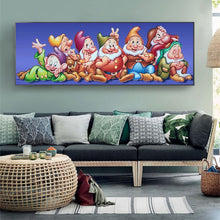 Load image into Gallery viewer, Diamond Painting - Full Round - Seven Dwarfs (80*30cm)