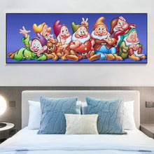 Load image into Gallery viewer, Seven Dwarfs 80*30CM(Canvas) Full Round Drill Diamond Painting