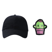 Load image into Gallery viewer, DIY Diamond Painting Baseball Cap Cactus Snapback Hat Sticker Drill (J011)