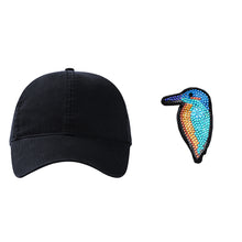 Load image into Gallery viewer, DIY Diamond Painting Baseball Cap Bird Snapback Hat Sticker Drill (J022)