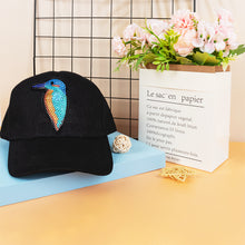 Load image into Gallery viewer, DIY Diamond Painting Baseball Cap Bird Snapback Hat Sticker Drill (J022)