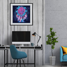 Load image into Gallery viewer, Diamond Painting - Full Crystal Rhinestone - Rose Dream Catcheartr (30*30cm)