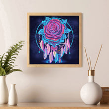 Load image into Gallery viewer, Diamond Painting - Full Crystal Rhinestone - Rose Dream Catcheartr (30*30cm)