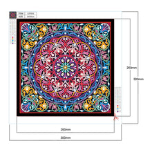 Load image into Gallery viewer, Diamond Painting - Full Crystal Rhinestone - Mandala (30*30cm)