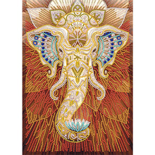 Load image into Gallery viewer, Luminous Animal Figure 30*40CM(Canvas) Beautiful Special Shaped Drill Diamond Painting